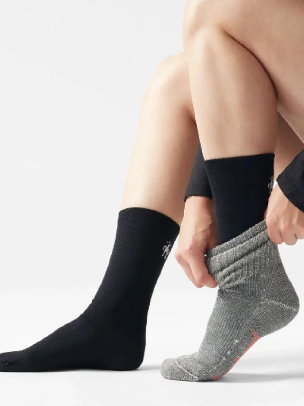 Smartwool Men's XL Liner Socks Black & Navy (3-Pack)